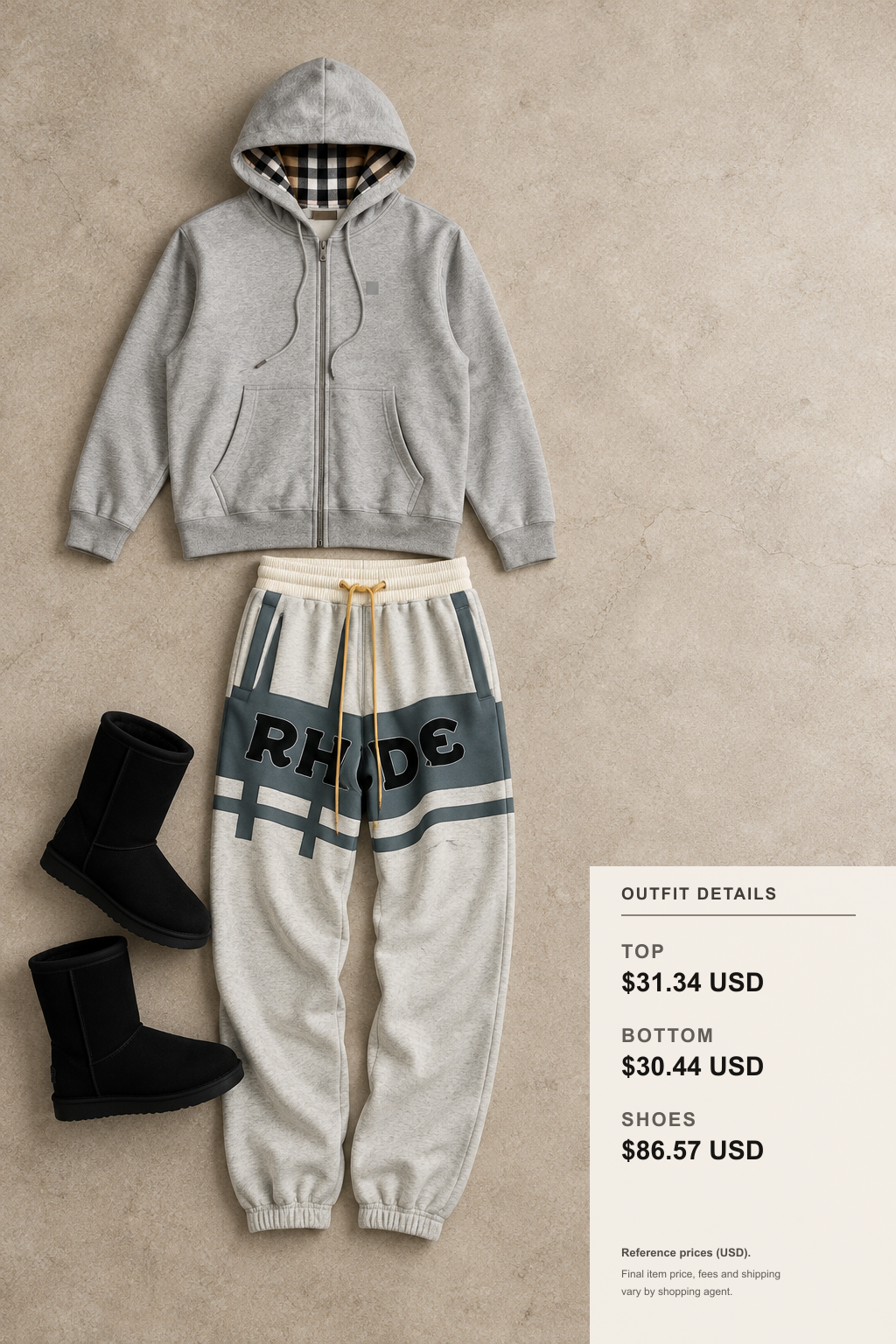 Rhude Hoodie: 3 Fall-Winter Outfit Ideas