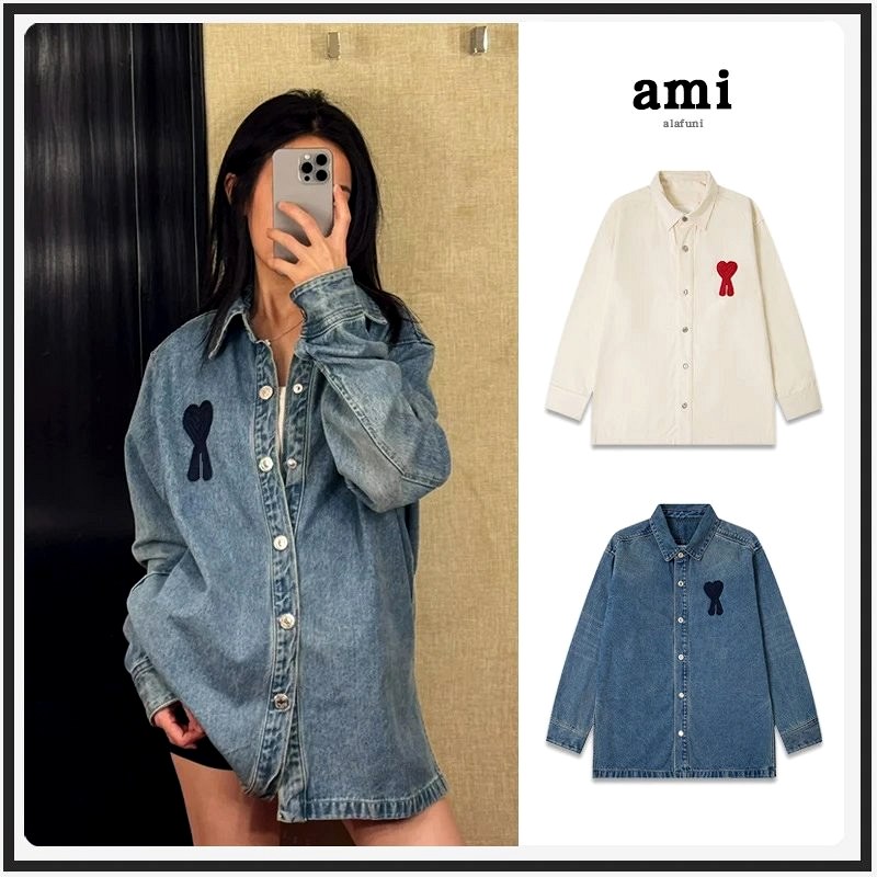 Ami Paris Heart-Embroidered Denim Jacket Review: Rinse Water, a Grey Card and the $45.97 Trucker