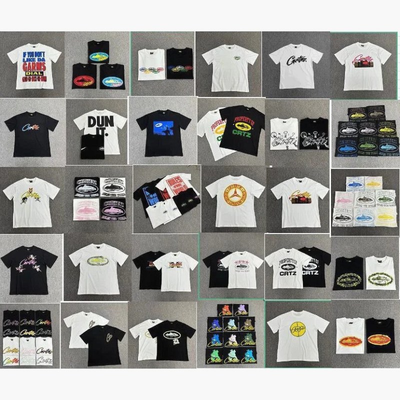Corteiz Graphic Print Multicolor T-Shirt Collection: Tested Through Six Water Changes