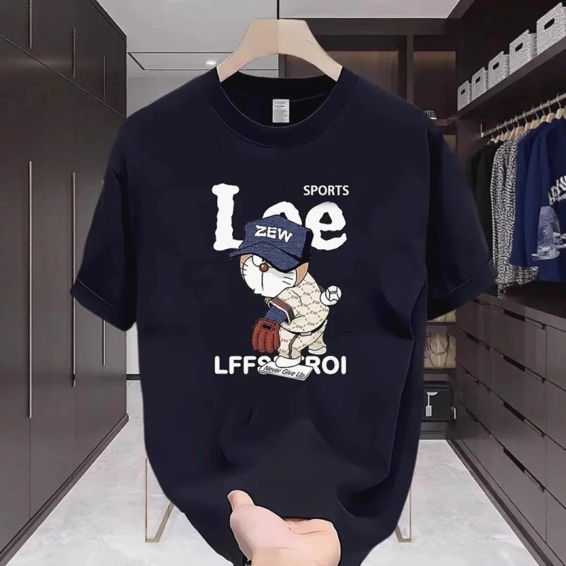 Lee Black Baseball-Graphic Tee Review: Two Cotton Weights, One See-Through Question